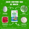 image:imageOrgain Kids Dairy Protein Powder Shake Mix Vanilla Bean Ice Cream  8g GrassFed Dairy Protein 4g Fiber 22 Vitamins amp Minerals Gluten Free No Soy Ingredients Adds Nutrients to Kids Snacks 1lbVanilla