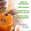 image:imageOrgain Organic Greens  50 Superfoods Immunity Up Powder Honeycrisp Apple  Immune Support Probiotics Vitamin C D amp Zinc Apple Cider Vinegar Ashwagandha Cordyceps amp Reishi Mushrooms  062lbHoneycrisp Apple