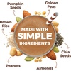 image:imageOrgain Organic Simple Vegan Protein Powder Vanilla  20g Plant Based Protein Made with less Ingredients No Artificial Sweeteners Gluten Free No Dairy or Lactose 125 lb Packaging May VaryChocolate