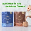 image:imageOrgain Organic Vegan Perfect Blend Protein Powder 20g Clean Plant Protein 6 Ingredients lt1g Sugar Gluten Free NonGMO No Artificial Flavors Stevia Extract Dairy or Soy Ingredients VanillaVanilla