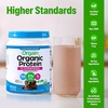 image:imageOrgain Organic Vegan Protein  50 Superfoods Powder Creamy Chocolate Fudge  21g Plant Based Protein 10g Prebiotic Fiber No Lactose Ingredients Gluten Free No Added Sugar NonGMO 112 lbCreamy Chocolate Fudge