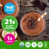 image:imageOrgain Organic Vegan Protein  50 Superfoods Powder Vanilla Bean  21g Plant Based Protein 8g Prebiotic Fiber No Lactose Ingredients Gluten Free No Added Sugar NonGMO 202 lbCreamy Chocolate Fudge