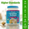 image:imageOrgain Organic Vegan Protein Powder Cookies amp Cream  21g Plant Based Protein 7g Prebiotic Fiber Low Net Carb No Lactose Ingredients No Added Sugar NonGMO For Shakes amp Smoothies 203 lbBirthday Cake