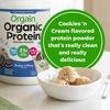 image:imageOrgain Organic Vegan Protein Powder Cookies amp Cream  21g Plant Based Protein 7g Prebiotic Fiber Low Net Carb No Lactose Ingredients No Added Sugar NonGMO For Shakes amp Smoothies 203 lbCookies  Cream