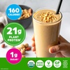 image:imageOrgain Organic Vegan Protein Powder Cookies amp Cream  21g Plant Based Protein 7g Prebiotic Fiber Low Net Carb No Lactose Ingredients No Added Sugar NonGMO For Shakes amp Smoothies 203 lbPeanut Butter Flavored