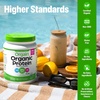 image:imageOrgain Organic Vegan Protein Powder Cookies amp Cream  21g Plant Based Protein 7g Prebiotic Fiber Low Net Carb No Lactose Ingredients No Added Sugar NonGMO For Shakes amp Smoothies 203 lbNatural Unsweetened