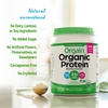 image:imageOrgain Organic Vegan Protein Powder Cookies amp Cream  21g Plant Based Protein 7g Prebiotic Fiber Low Net Carb No Lactose Ingredients No Added Sugar NonGMO For Shakes amp Smoothies 203 lbNatural Unsweetened