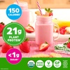 image:imageOrgain Organic Vegan Protein Powder Cookies amp Cream  21g Plant Based Protein 7g Prebiotic Fiber Low Net Carb No Lactose Ingredients No Added Sugar NonGMO For Shakes amp Smoothies 203 lbStrawberries  Cream