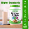 image:imageOrgain Organic Vegan Protein Powder Cookies amp Cream  21g Plant Based Protein 7g Prebiotic Fiber Low Net Carb No Lactose Ingredients No Added Sugar NonGMO For Shakes amp Smoothies 203 lbPeanut Butter Flavored