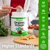 image:imageOrgain Organic Vegan Protein Powder Vanilla Bean  21g Plant Based Protein 4g Prebiotic Fiber No Lactose Ingredients No Added Sugar NonGMO For Shakes amp Smoothies 102 lb Packaging May VaryCreamy Chocolate Fudge