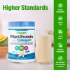 image:imageOrgain Protein Powder  Collagen Vanilla Bean  25g of Protein 10g Collagen Peptides Type I amp III 1B CFU Probiotics Supports Hair Skin Nail Joint amp Gut Health Gluten Free  16lbVanilla
