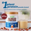 image:imageOrgain X Justins  Organic Vegan Nut Butter Protein Powder Chocolate Peanut Butter 20g Plant Protein 1g Sugar Gluten Free No Dairy Soy Ingredients or Artificial Flavors 117 lbVanilla Almond Butter