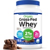 image:imageOrgain Whey Protein Powder Vanilla Bean 21g Grass Fed Dairy Protein 5g BCAAs 3g Prebiotic Fiber 2g Sugar No Added Hormones Gluten Free Kosher for Shakes amp Smoothies 182 lbCreamy Chocolate Fudge