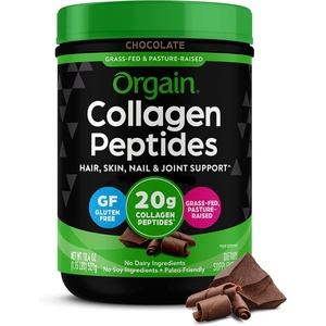 image:imageOrgain Hydrolyzed Collagen Peptides Powder For Women amp Men 20g Grass Fed Collagen Unflavored  Hair Skin Nail amp Joint Support Supplement Paleo amp Keto NonGMO Type I and III 1lbChocolate