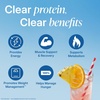 image:imageOrgain Clear Whey Isolate Protein Powder Tropical Punch 22g Protein 0g Sugar Suitable for Lactose Intolerance No Artificial Color No AntiFoaming Agent No Soy Ingredients 184oz 18 ServingsTropical Punch