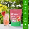 image:imageOrgain Clear Whey Isolate Protein Powder Tropical Punch 22g Protein 0g Sugar Suitable for Lactose Intolerance No Artificial Color No AntiFoaming Agent No Soy Ingredients 184oz 18 ServingsWatermelon