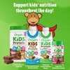 image:imageOrgain Organic Kids Nutritional Vegan Protein Shakes Chocolate  Healthy Kids Snacks 8g Plant Protein 23 Vitamins amp Minerals 3g Fiber No Dairy amp Soy NonGMO 8 Fl Oz 12 Pack Packaging May VaryChocolate