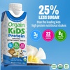 image:imageOrgain Organic Kids Protein Nutritional Shake Chocolate  8g of Protein 22 Vitamins amp Minerals Fruits amp Vegetables Gluten Free Soy Free NonGMO 825 Fl Oz Pack of 4Vanilla