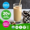 image:imageOrgain Organic Simple Vegan Protein Powder Bundle  Chocolate amp Vanilla 20g Plant Based Protein 125 lb Each Gluten Free No Artificial Sweeteners