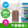 image:imageOrgain Organic Vegan Protein Powder  Oat Milk Vanilla Bean  20g Plant Based Protein Gluten Free No Dairy Soy or Lactose Ingredients Low Sugar NonGMO Kosher For Shakes amp Smoothies  105lbChocolate