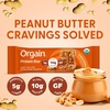 image:imageOrgain Organic Vegan Protein Snack Bars Chocolate Chip Cookie Dough  10g PlantBased Protein 5g Sugar No Dairy or Soy Ingredients Gluten Free NonGMO 141 oz Pack of 12 Packaging May VaryPeanut Butter