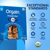 image:imageOrgain Organic Vegan Protein Snack Bars Chocolate Chip Cookie Dough  10g PlantBased Protein 5g Sugar No Dairy or Soy Ingredients Gluten Free NonGMO 141 oz Pack of 12 Packaging May VaryChocolate Chip Cookie Dough