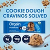 image:imageOrgain Organic Vegan Protein Snack Bars Chocolate Chip Cookie Dough  10g PlantBased Protein 5g Sugar No Dairy or Soy Ingredients Gluten Free NonGMO 141 oz Pack of 12 Packaging May VaryChocolate Chip Cookie Dough