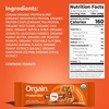 image:imageOrgain Organic Vegan Protein Snack Bars Chocolate Chip Cookie Dough  10g PlantBased Protein 5g Sugar No Dairy or Soy Ingredients Gluten Free NonGMO 141 oz Pack of 12 Packaging May VaryPeanut Butter