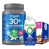 image:imageOrgain 30g High Protein Ready To Drink Shake Chocolate Fudge 11 Fl Oz Pack of 12  Orgain Organic 30g Vegan Protein Powder Vanilla 201 lb Packaging May Vary Bundle