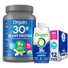 image:imageOrgain 30g High Protein Ready To Drink Shake Vanilla Bean 11 Fl Oz Pack of 12  Orgain Organic 30g Vegan Protein Powder Vanilla 201 lb Packaging May Vary Bundle