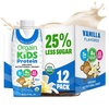 image:imageOrgain Organic Kids Nutritional Dairy Protein Shakes Fruity Cereal Healthy Kids Snacks 8g GrassFed Protein 3g Fiber 22 Vitamins amp Minerals No Soy Ingredients NonGMO 825 Fl Oz Pack of 12Vanilla