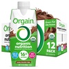 image:imageOrgain Organic Nutritional Protein Shake 16g Grass Fed Whey Protein Meal Replacement 20 Vitamins amp Minerals Fruits amp Vegetables Variety Pack Chocolate Vanilla Mocha 11 Fl Oz 12 PackChocolate Fudge