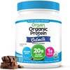 image:imageOrgain Organic Vegan Protein Powder  Oat Milk Vanilla Bean  20g Plant Based Protein Gluten Free No Dairy Soy or Lactose Ingredients Low Sugar NonGMO Kosher For Shakes amp Smoothies  105lbChocolate