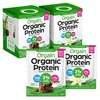 image:imageOrgain Organic Vegan Protein Powder Travel Packs  Vanilla Bean and Chocolate Fudge 10 Packets Each