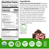 image:imageOrgain Organic Vegan Protein Powder Peppermint Hot Cocoa Holiday Flavor  21g of Plant Protein 5g Prebiotic Fiber No Lactose Ingredients No Added Sugar NonGMO For Shakes amp Smoothies 102 lb102 Pound Pack of 1