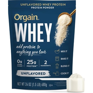 image:imageOrgain Unflavored 25g Whey Protein Powder NonGMO 20 Servings 24 Oz